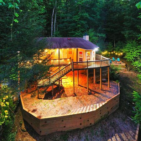 Cozy Cabin Retreat - Hot Tub, Fireplace & Fire Pit Blue Ridge Exterior foto